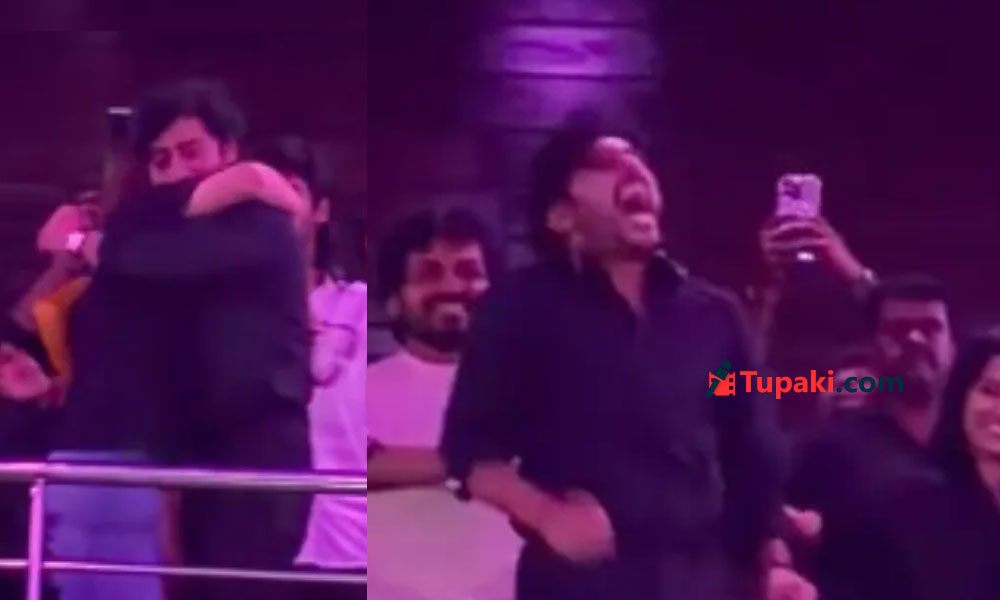 RJ Balaji Turns Emotional Like Jersey Scene, Hugs Trisha in Theatre