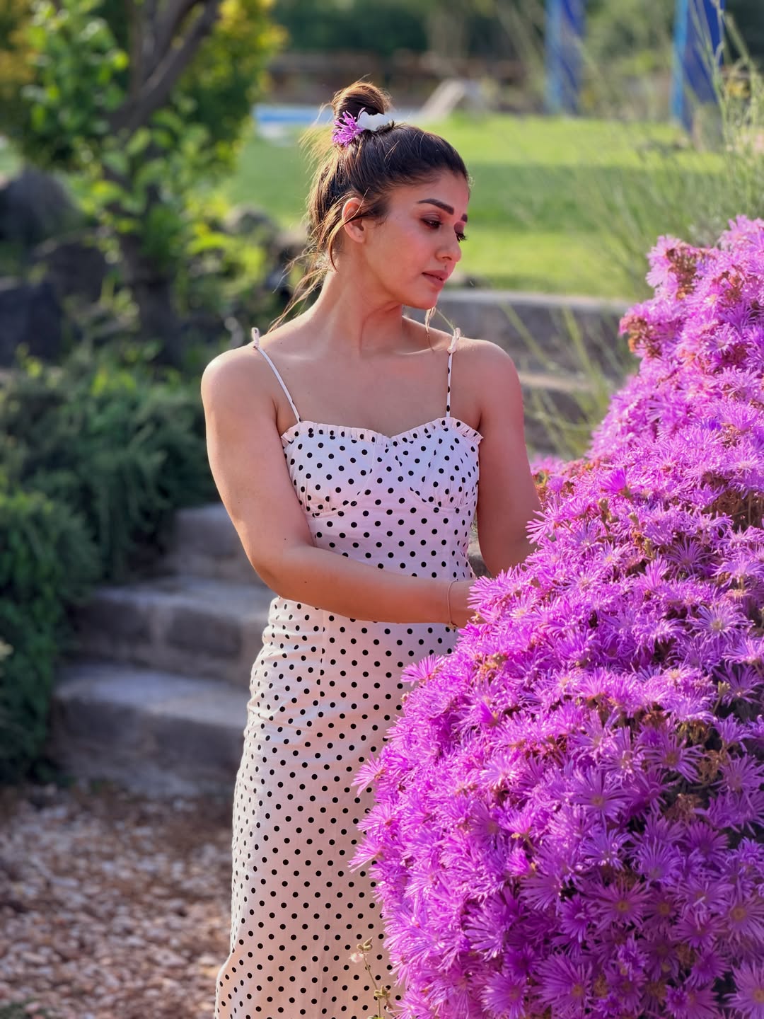 Nayanthara Blossoms In Grace Amid Nature’s Beauty