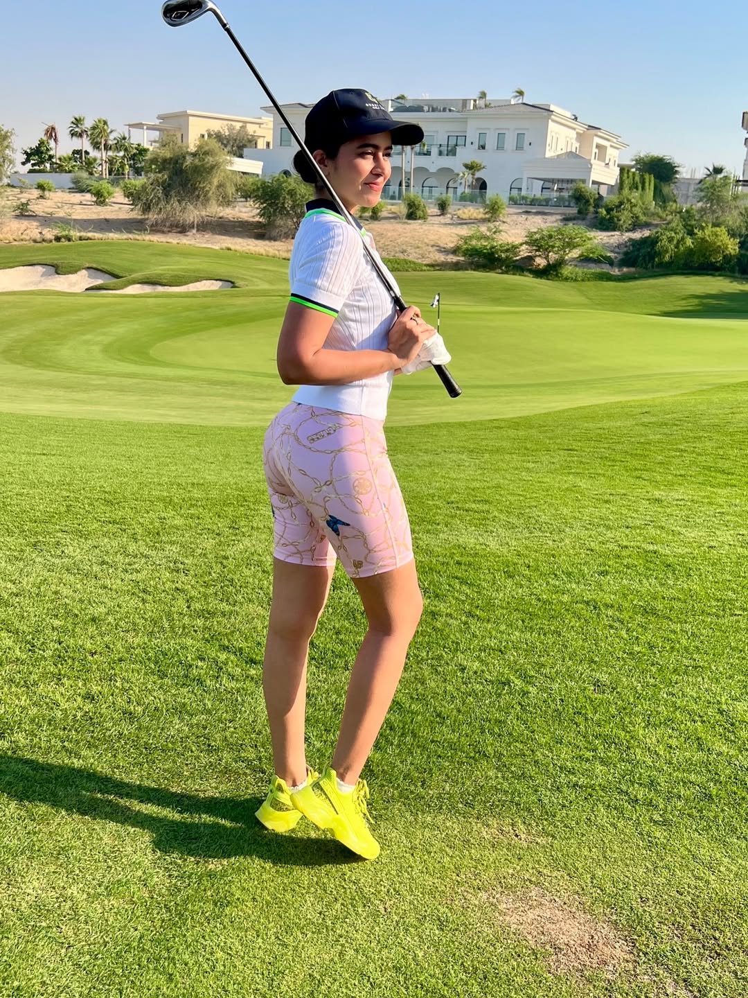 Shobhita Rana’s Dubai Diaries: Chic Style Meets Golf Course Vibes