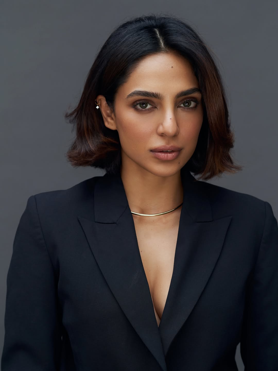 Sobhita Dhulipala Giving Linkedin In Modern Hairstyle