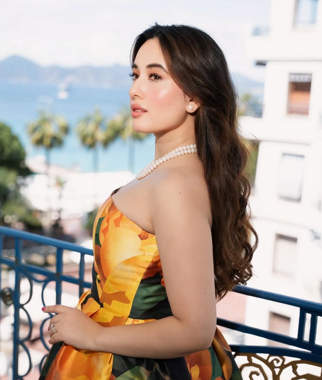 Aditi Budhathoki Dazzles In Glamorous Floral Gown At Cannes 2026 Aditi Budhathoki Dazzles In Glamorous Floral Gown At Cannes 2026