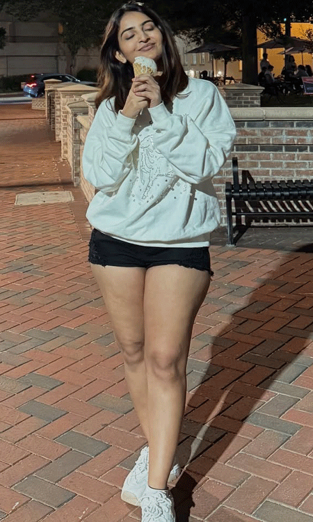 Ananya Nagalla Wins Hearts With Her Simple and Charming Night-Out Look
