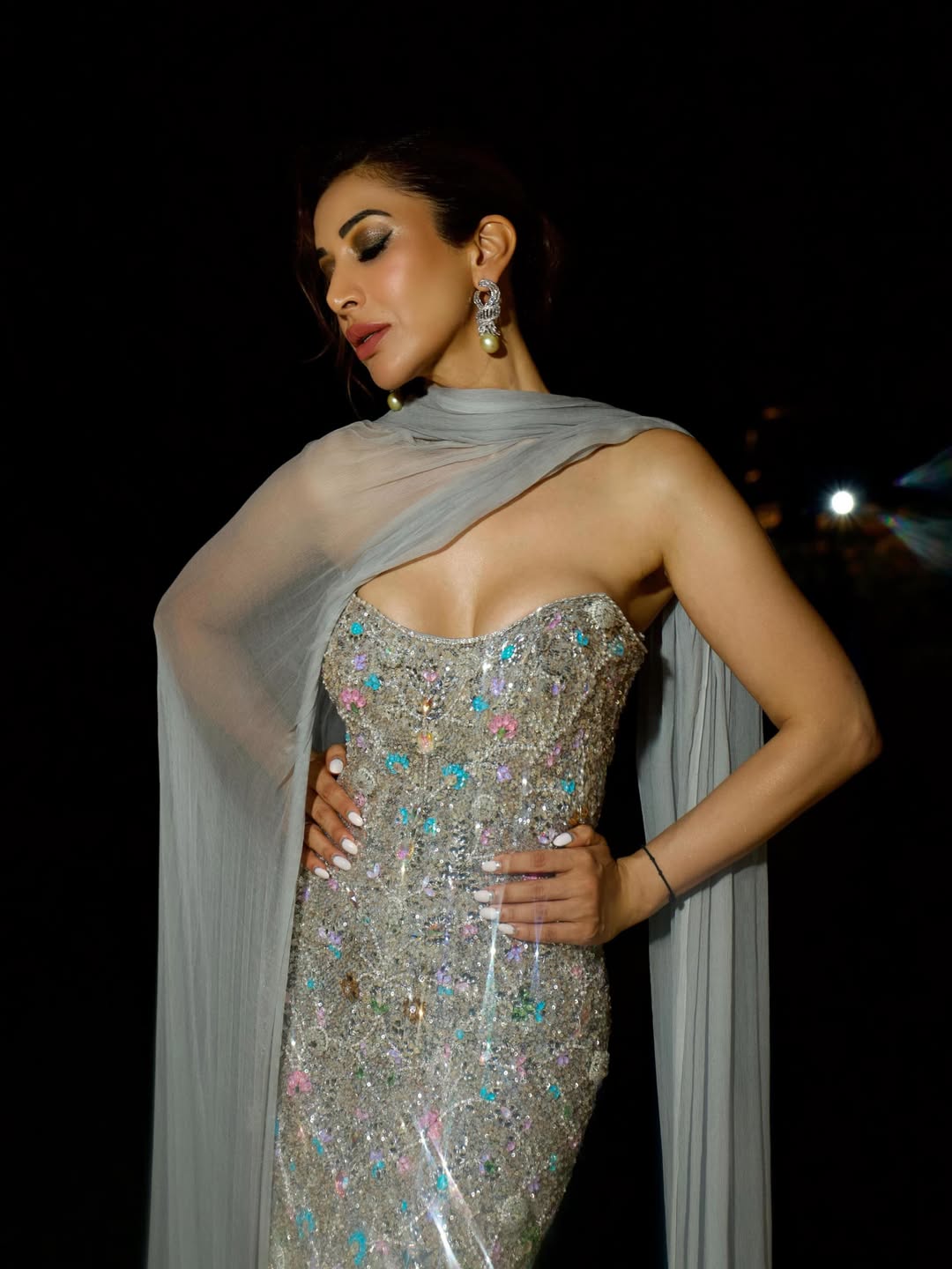 Sophie Choudry Shines Like a Diamond in Dazzling Designer Look