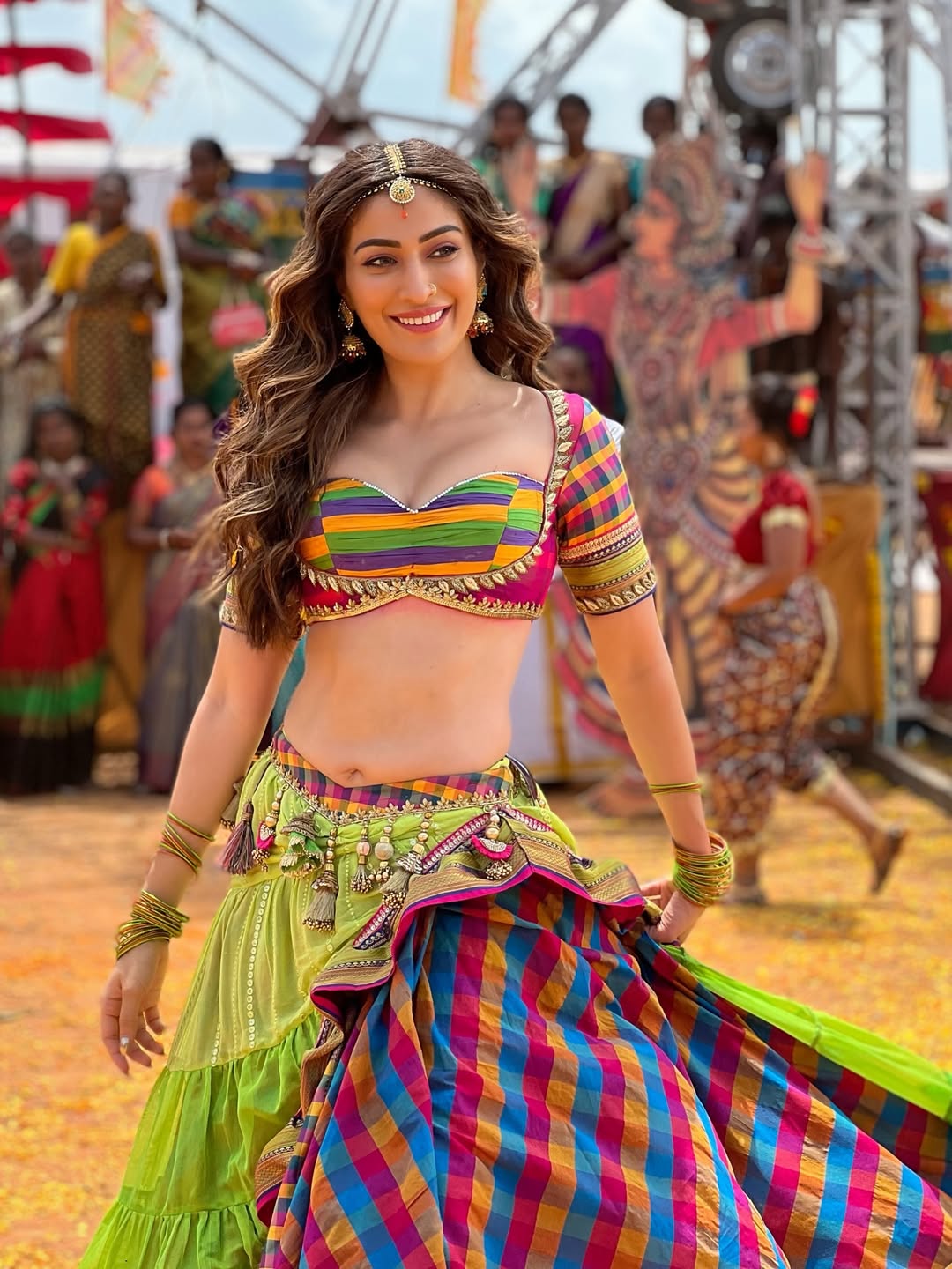 Just a Little Desi Magic: Lakshmi Raai Slays in Vibrant Glory