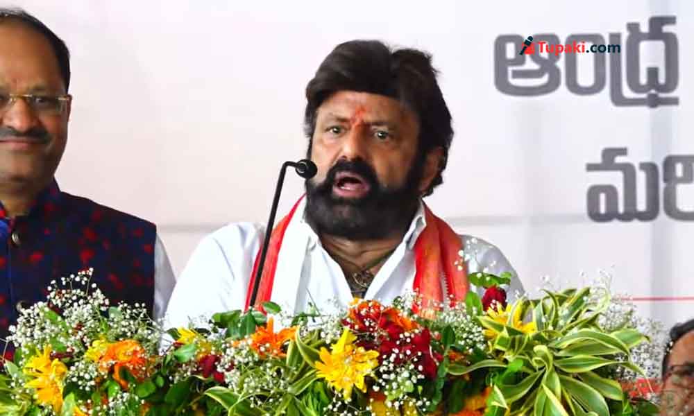 ఏపీలో టాలీవుడ్‌ని అభివృద్ధి చేయాల్సి ఉంది: నందమూరి బాలకృష్ణ