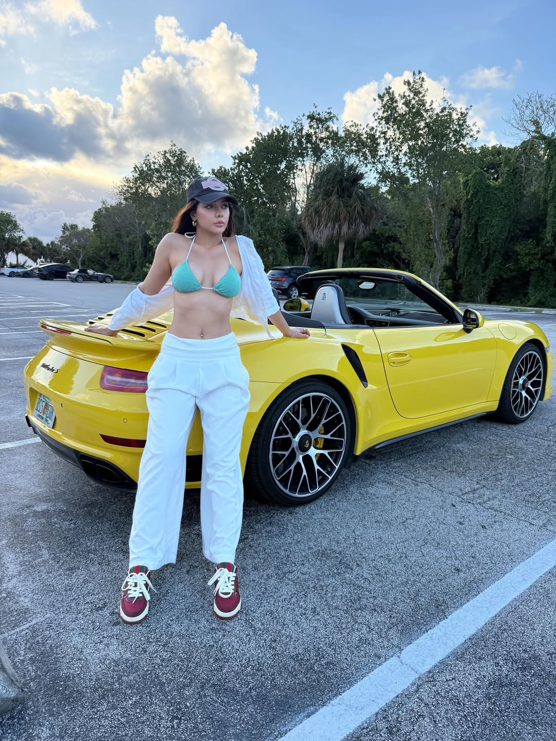 Ruhii Siingh’s Vibrant Porsche Photoshoot