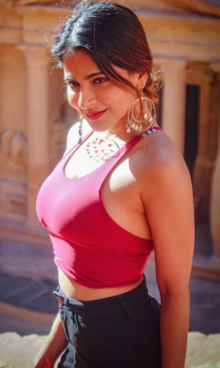 Iswarya Menon Radiates Charm In Stunning Sunlit Heritage Photoshoot