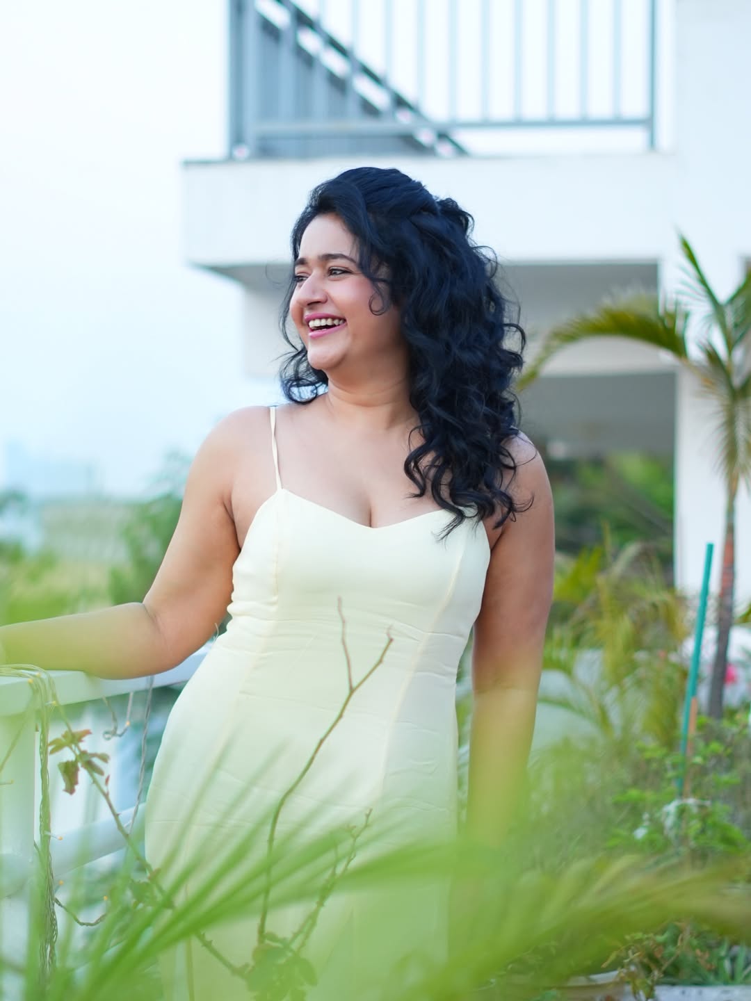 Poonam Bajwa Radiates Elegance in Stunning Yellow Outdoor Portrait Poonam Bajwa Radiates Elegance in Stunning Yellow Outdoor Portrait