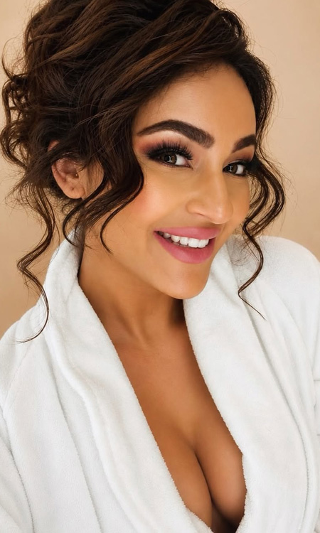 Seerat Kapoor Radiates Natural Beauty in Soft White Bathrobe