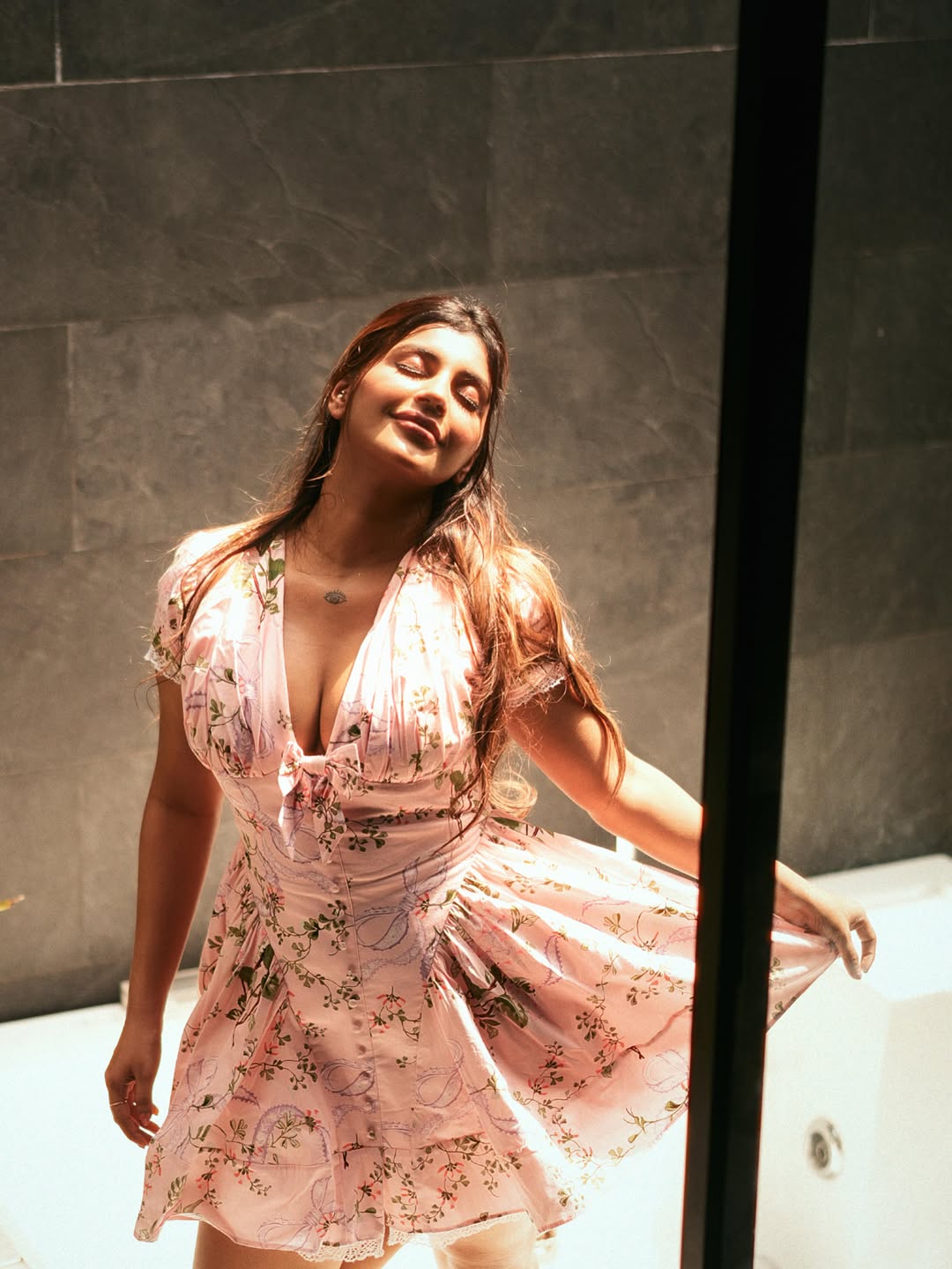 Yashika Anand’s Romantic Pink Dress Photos Set Instagram On Fire