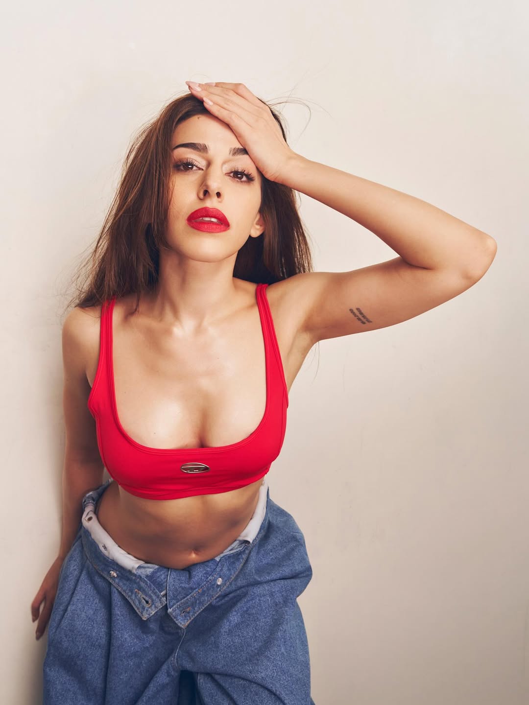 Alaya F Sets Social Media Ablaze In Fiery Red Look