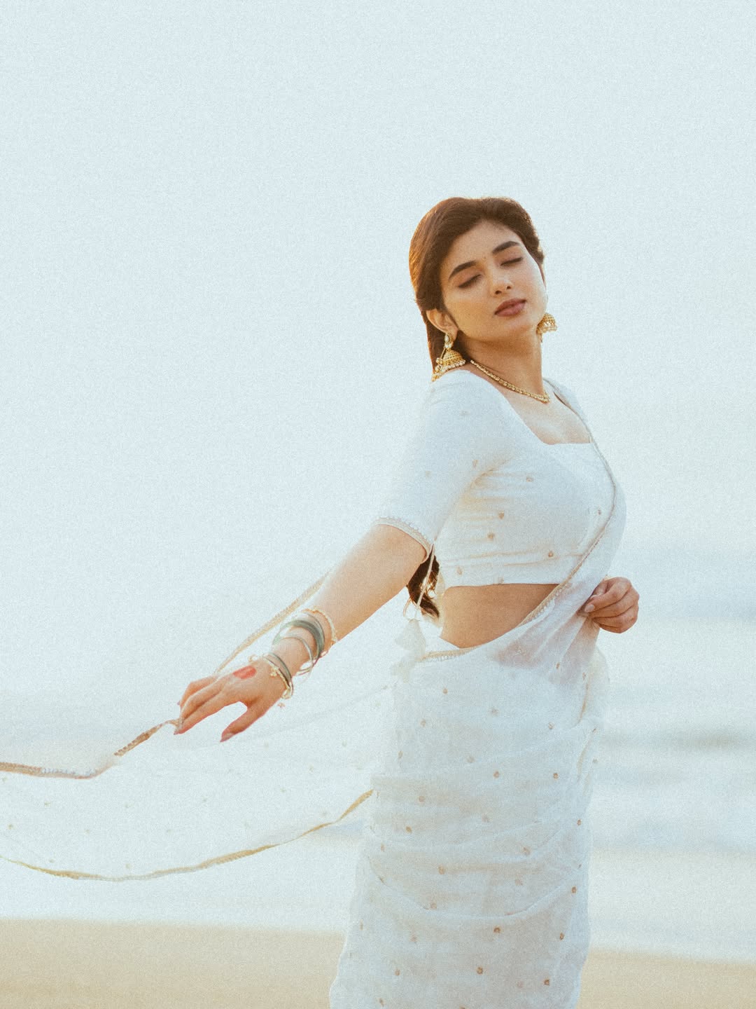 Pragya Nagra Stuns in Elegant White Look: A Rising Star in South Cinema Pragya Nagra Stuns in Elegant White Look: A Rising Star in South Cinema