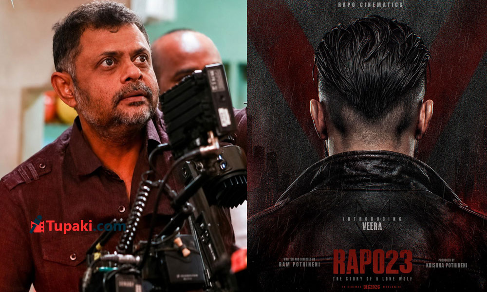 Ram Pothineni Brings National Award-Winning DOP Tirru On Board for RAPO23