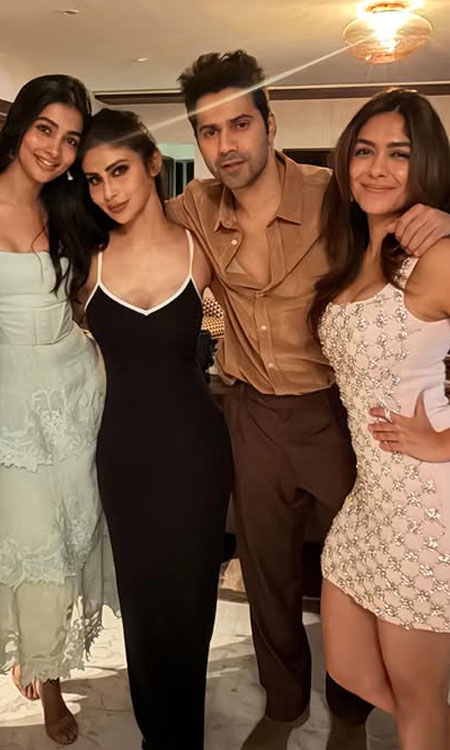 Mouni Roy Shines in Chic Black Dress at Star-Studded Event