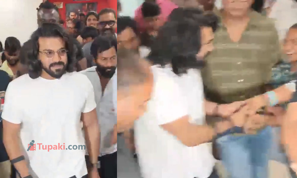 థియేట‌ర్ ర‌ద్దీలో త‌ప్పిపోయిన చిన్నారిని కాపాడిన చ‌ర‌ణ్!