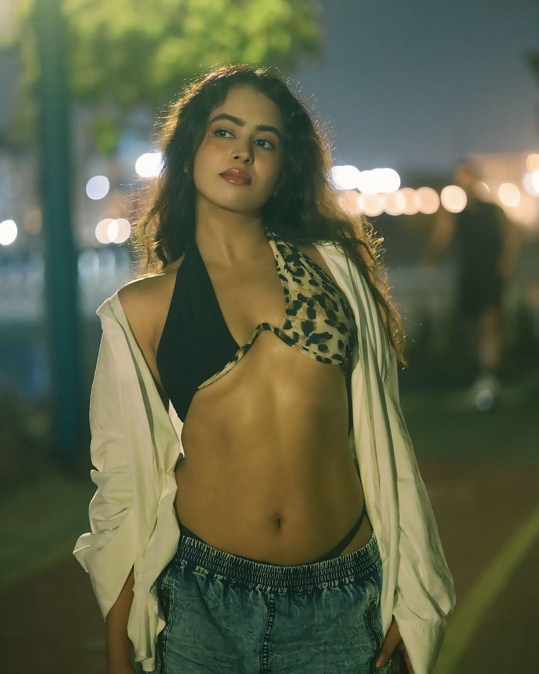 Shobhita Rana Turns Heads in Bold Nighttime Fashion