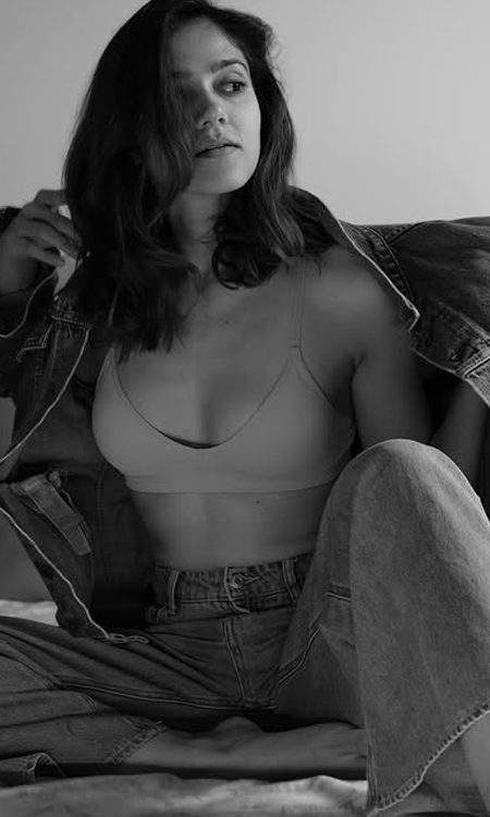 Simran Choudhary’s Denim Chic and Rising Tollywood Journey
