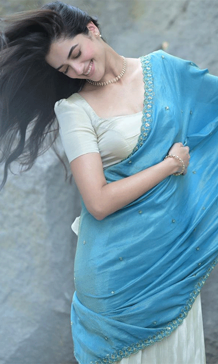 Bhagyashri Borse: Saree Elegance & Rising Stardom in Cinema
