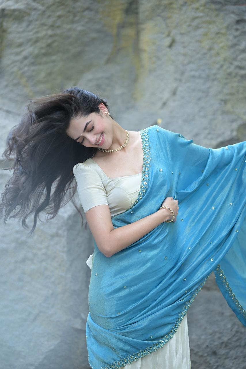 Bhagyashri Borse: Saree Elegance & Rising Stardom in Cinema