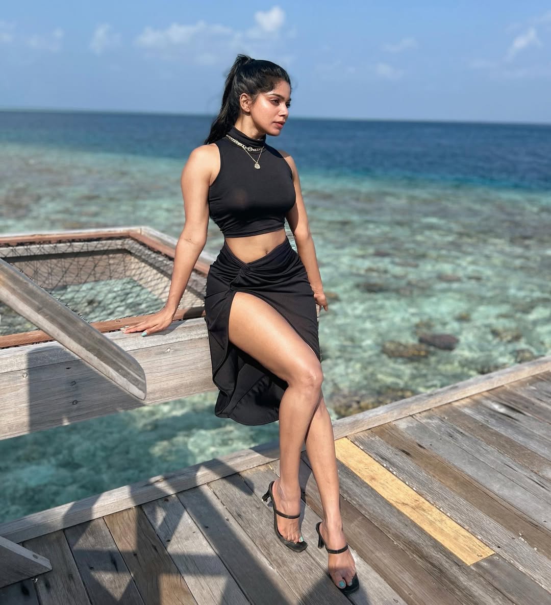 Divya Bharathi Serves Pure Beachside Elegance in Latest Look