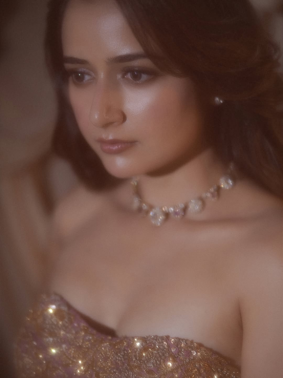 Ashika Ranganath’s Golden Glow Steals the Spotlight