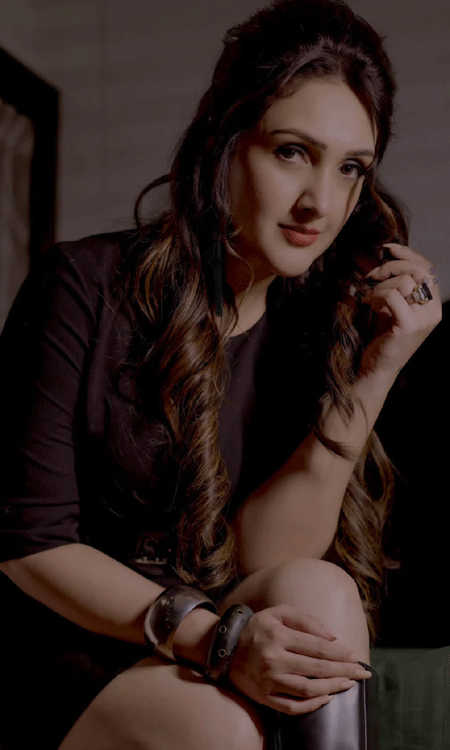 Sridevi Vijaykumar Stuns in a Sleek Black Dress with Timeless Elegance