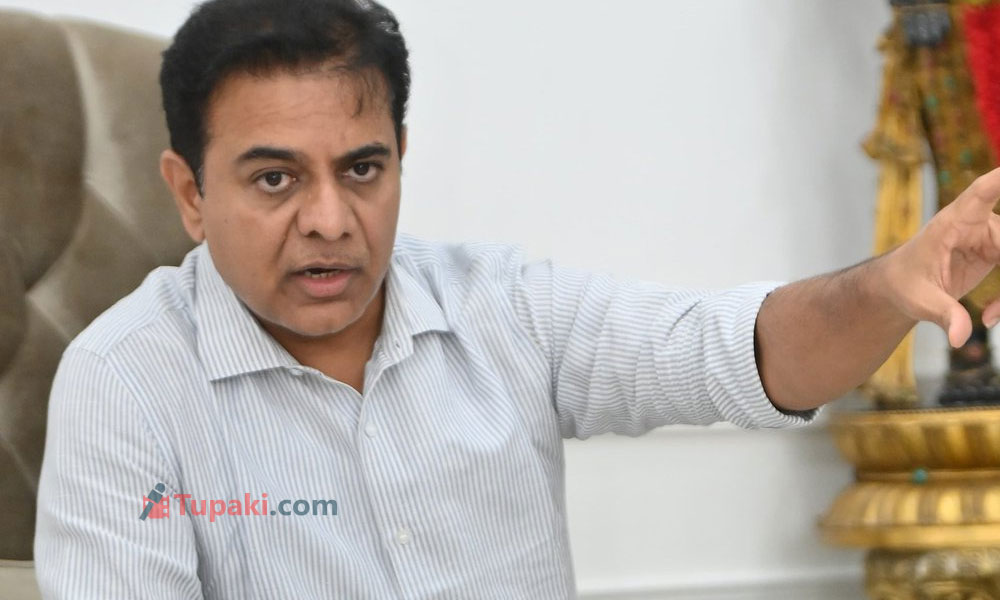 కాంగ్రెస్ తూచ్‌.. మా ప్ర‌త్య‌ర్థి బీజేపీనే:  కేటీఆర్ ఇంట్ర‌స్టింగ్ కామెంట్స్‌