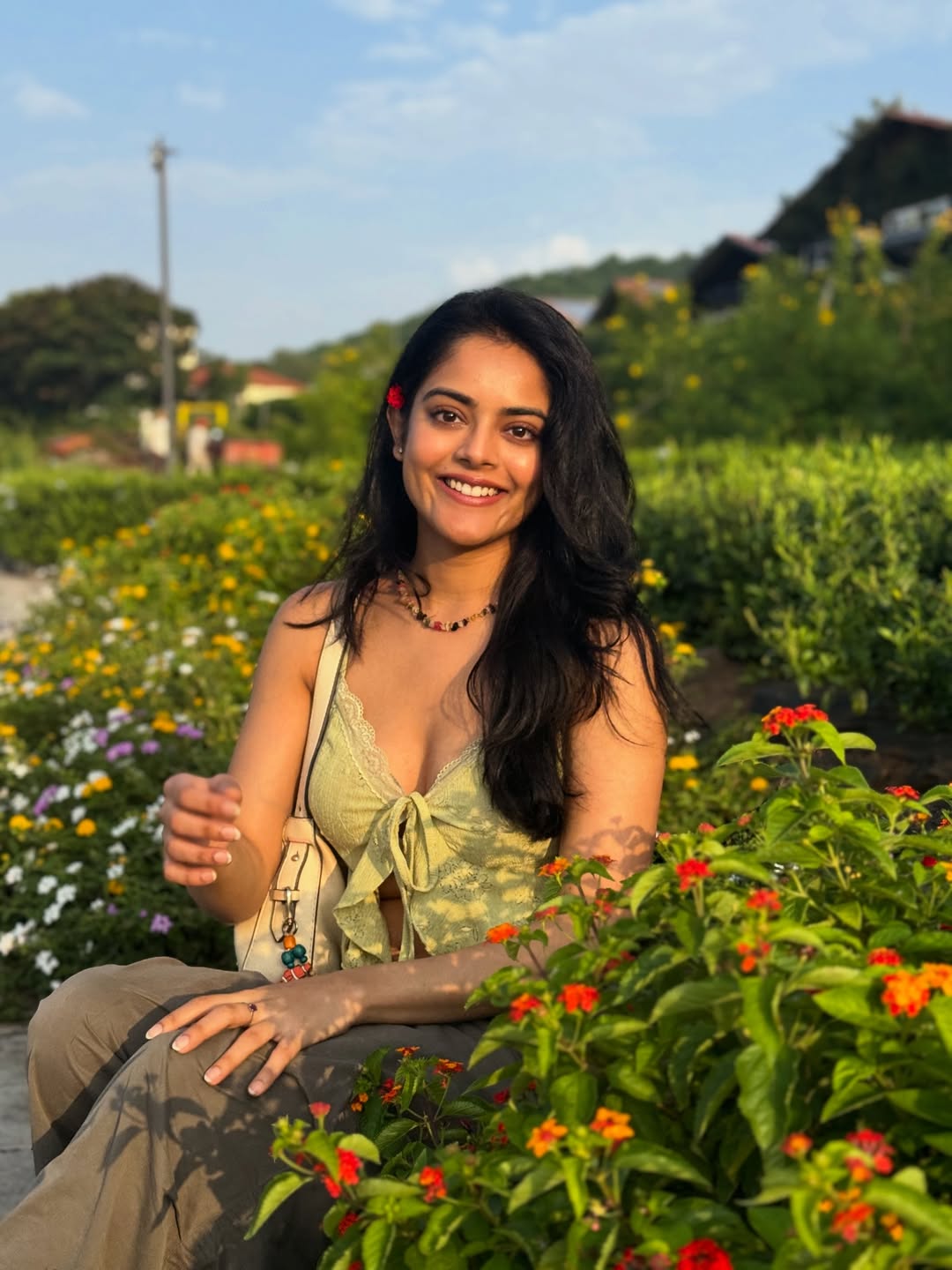 Riddhi Kumar Exudes Natural Charm in New Garden Clicks