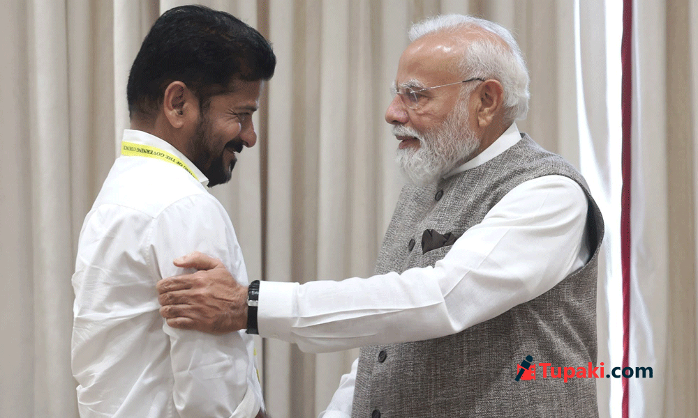 మోడీ-రేవంత్ ఫొటో రేపిన రచ్చ‌.. ఏది నిజం!
