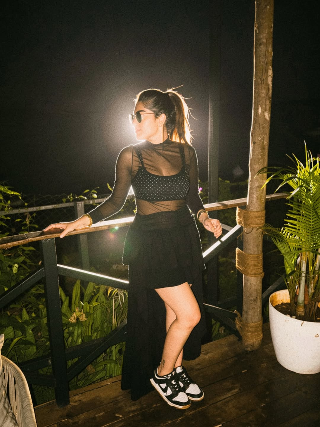 Supritha Naidu Stuns in Chic Night Look with Effortless Style