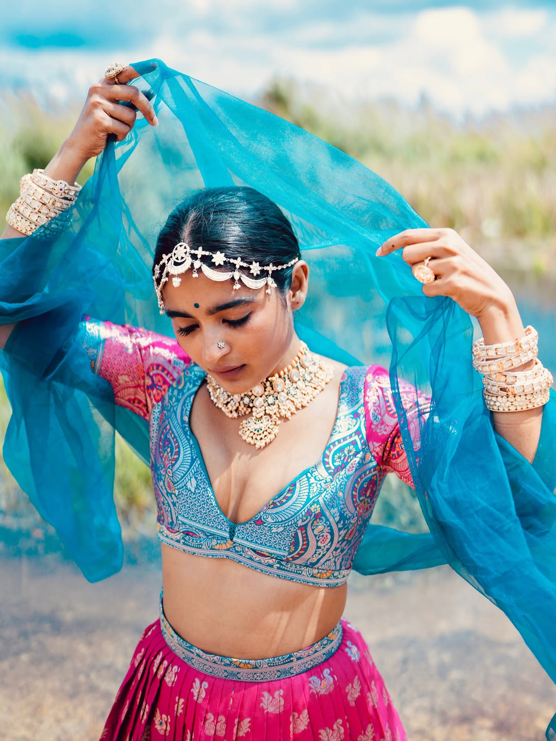 Chaithra J Achar’s Traditional Glow: Rise in Kannada & Beyond