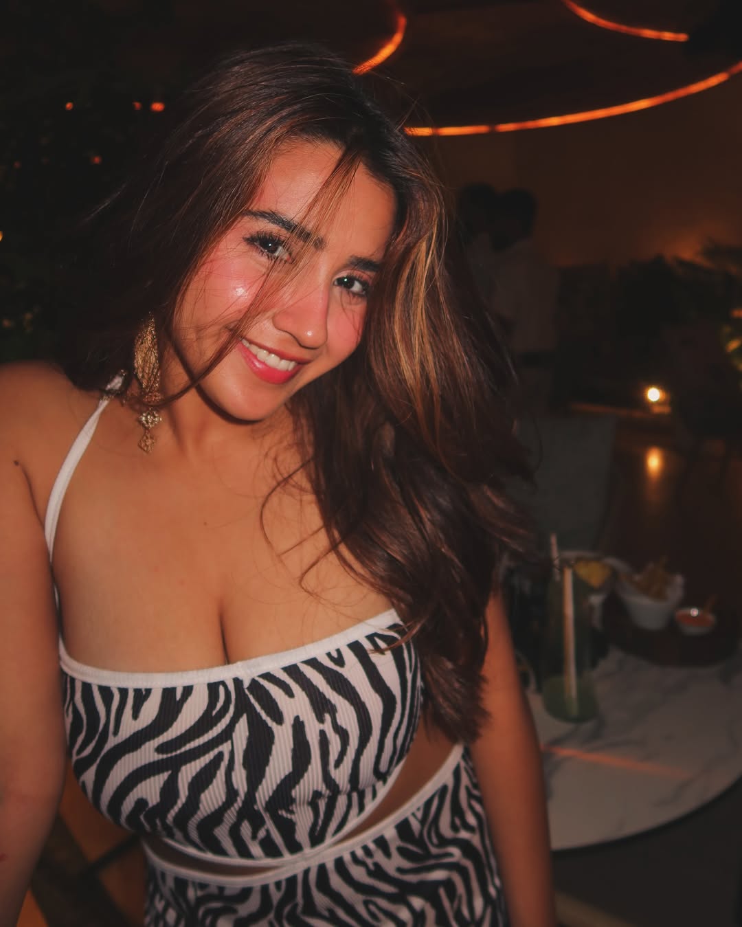 Roshni Walia Turns Heads in Stunning Zebra-Print Glam Look