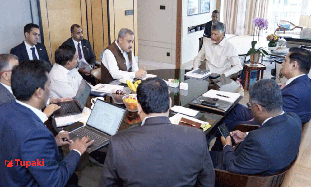 చైనా తో.. భార‌త్‌-భార‌త్‌ తో ఏపీ పోటీ ప‌డుతున్నాం:  చంద్ర‌బాబు
