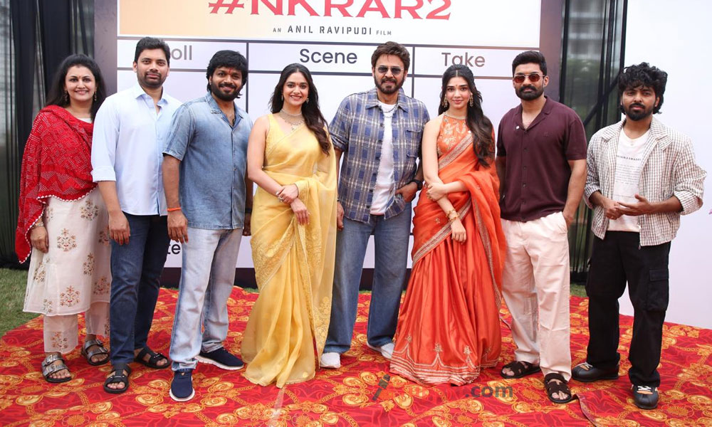 VenkyAnil5 - NKRAR2 movie launched in grand manner