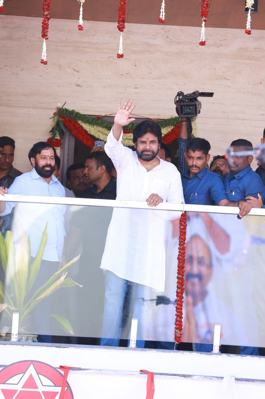 Jana Sena is a Peoples Party, Says Pawan Kalyan at Telangana Office Inauguration