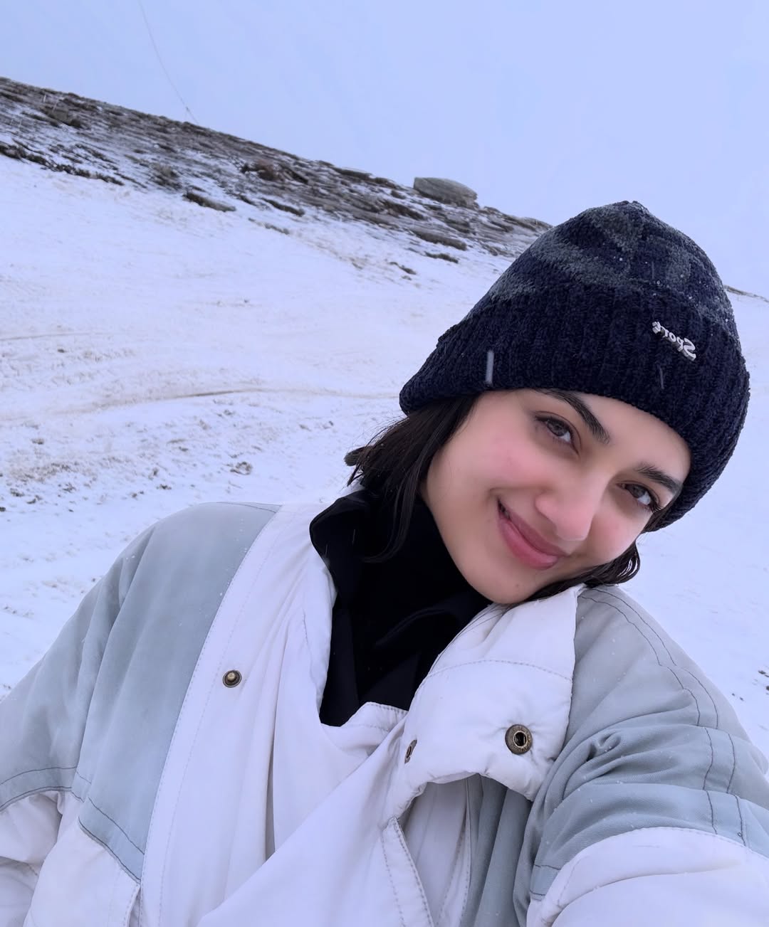 Bhagyashri Borse Enjoys a Snowy Getaway, Shares Beautiful Winter Pictures