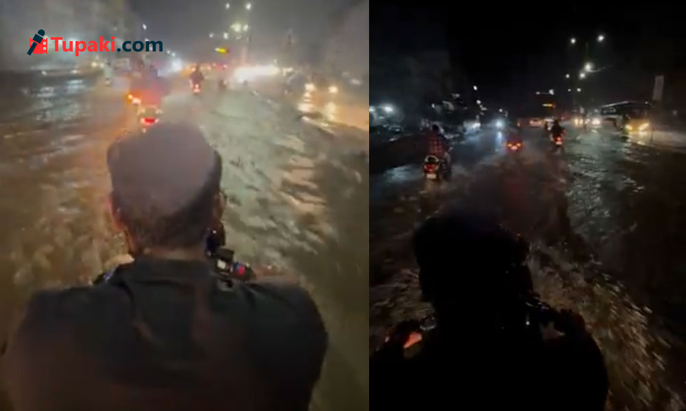 Hyderabad Rains: Roads Turn To Swimming Pools At Night!