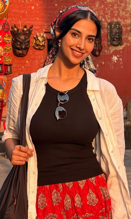 Meenaakshi Chaudhary Blends Style and Culture in Nepal