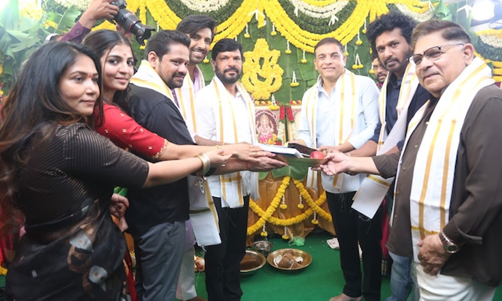 Grand Muhurtham Held For Sukumar Writings–Bunny Vas Works Family Entertainer Idupu Kayitham
