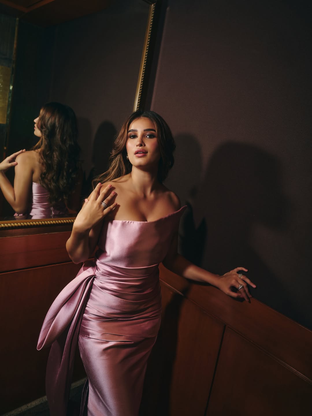 Rasha Thadani Captivates in Elegant Fashion Portrait