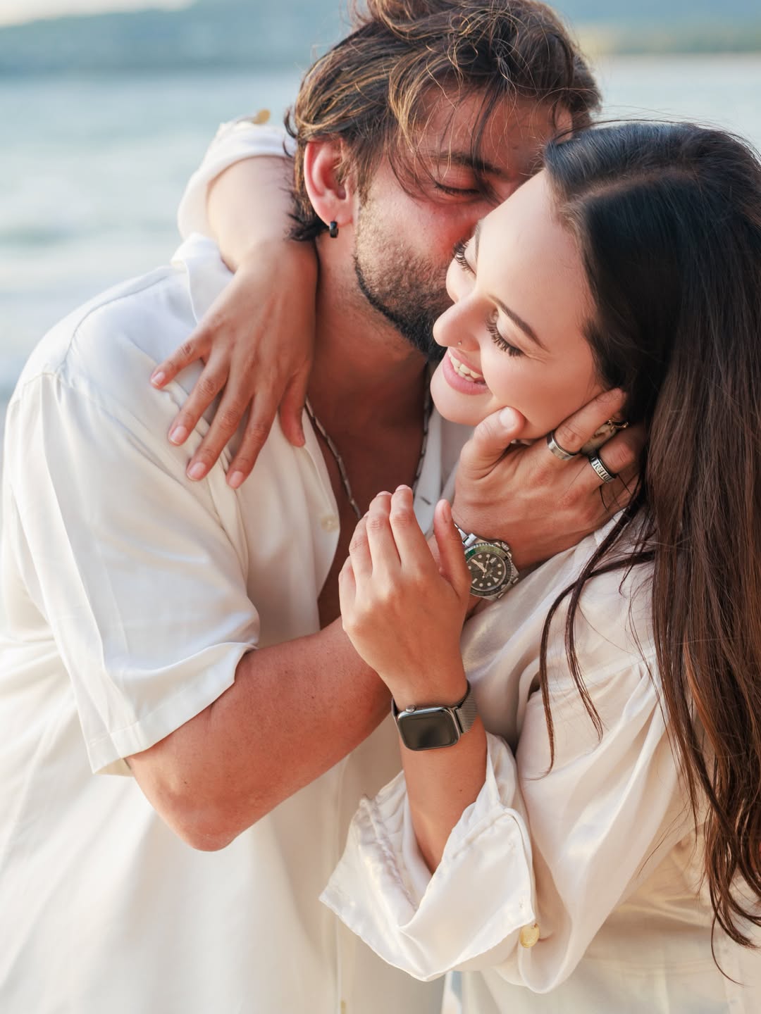 Sonakshi Sinha and Zaheer Iqbal Share Romantic Beach Moments, Fans Adore the Vibe