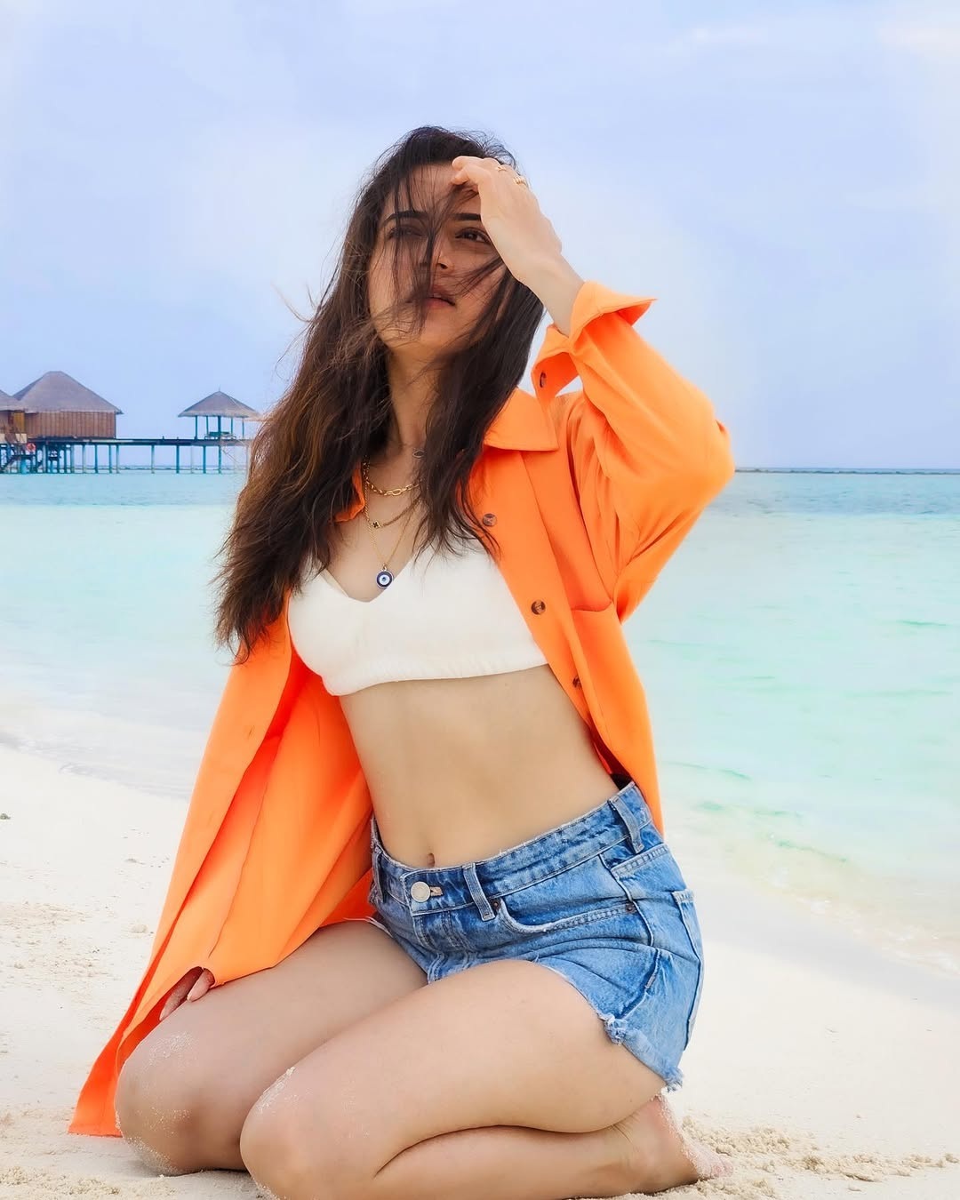 Ashika Ranganaths Stunning Beach Photoshoot