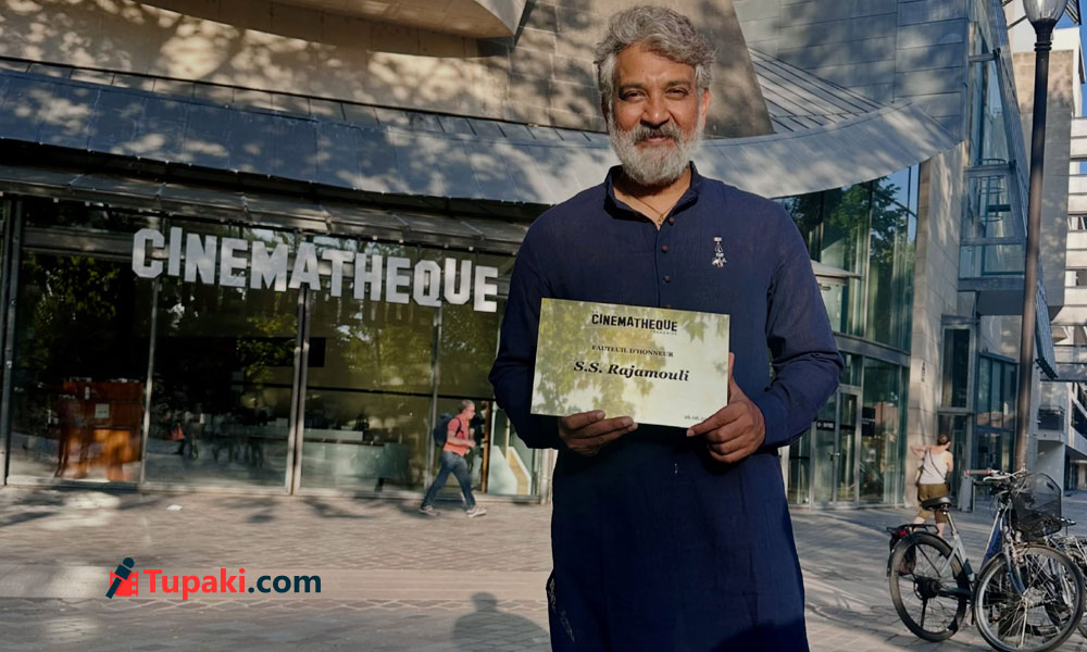 SS Rajamouli Receives Prestigious Honour in Paris