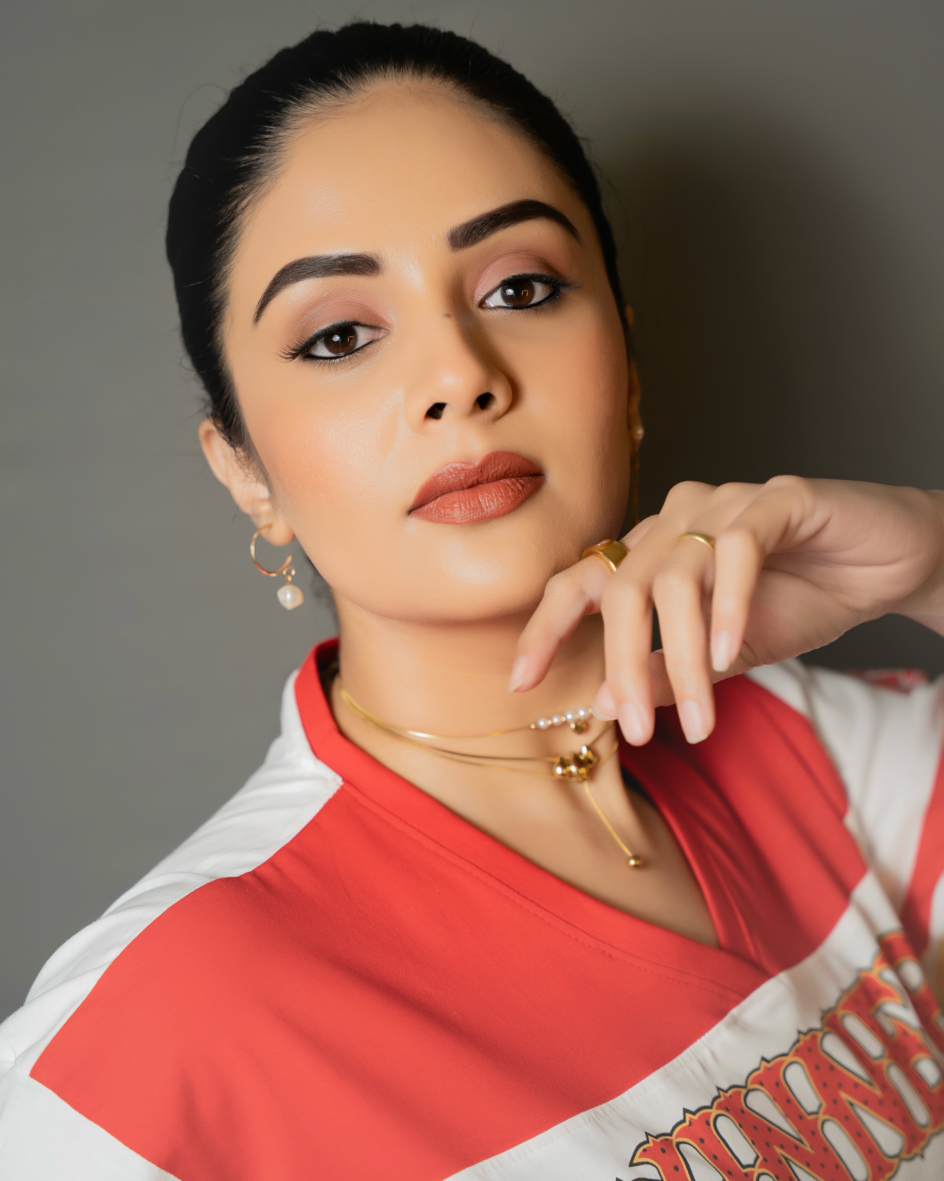 Sreemukhi Stuns in a Sporty Chic Studio Look