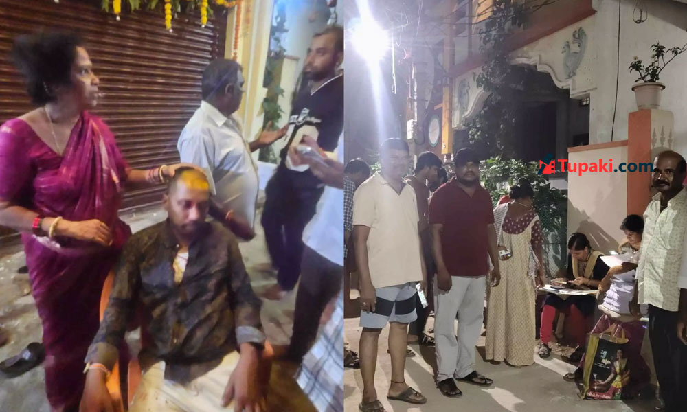 హైదరాబాద్ లో ఇదేం దారుణం? గృహప్రవేశం వేళ ఇంటిపై మూకుమ్మడి దాడి