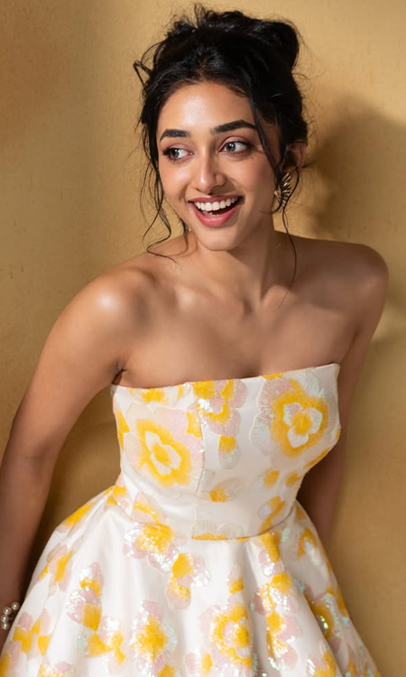 Preity Mukhundhan Stuns in Vibrant Floral Gown