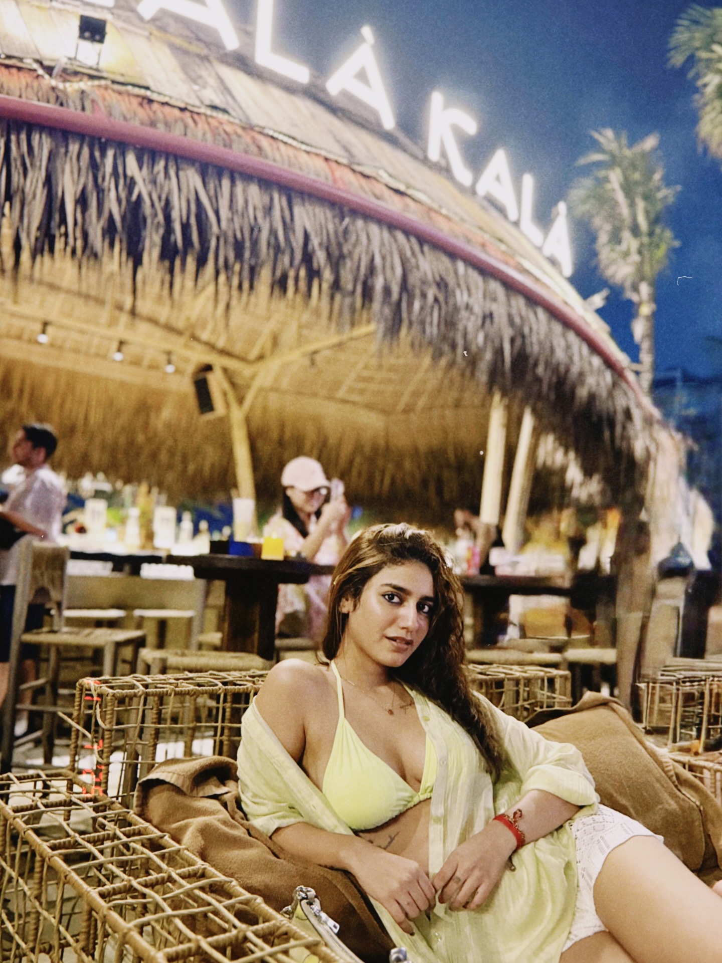 Priya Prakash Varrier Shines in a Vibrant Beachside Look
