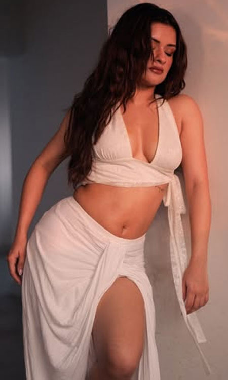 Avneet Kaur Commands the Lens in All-White