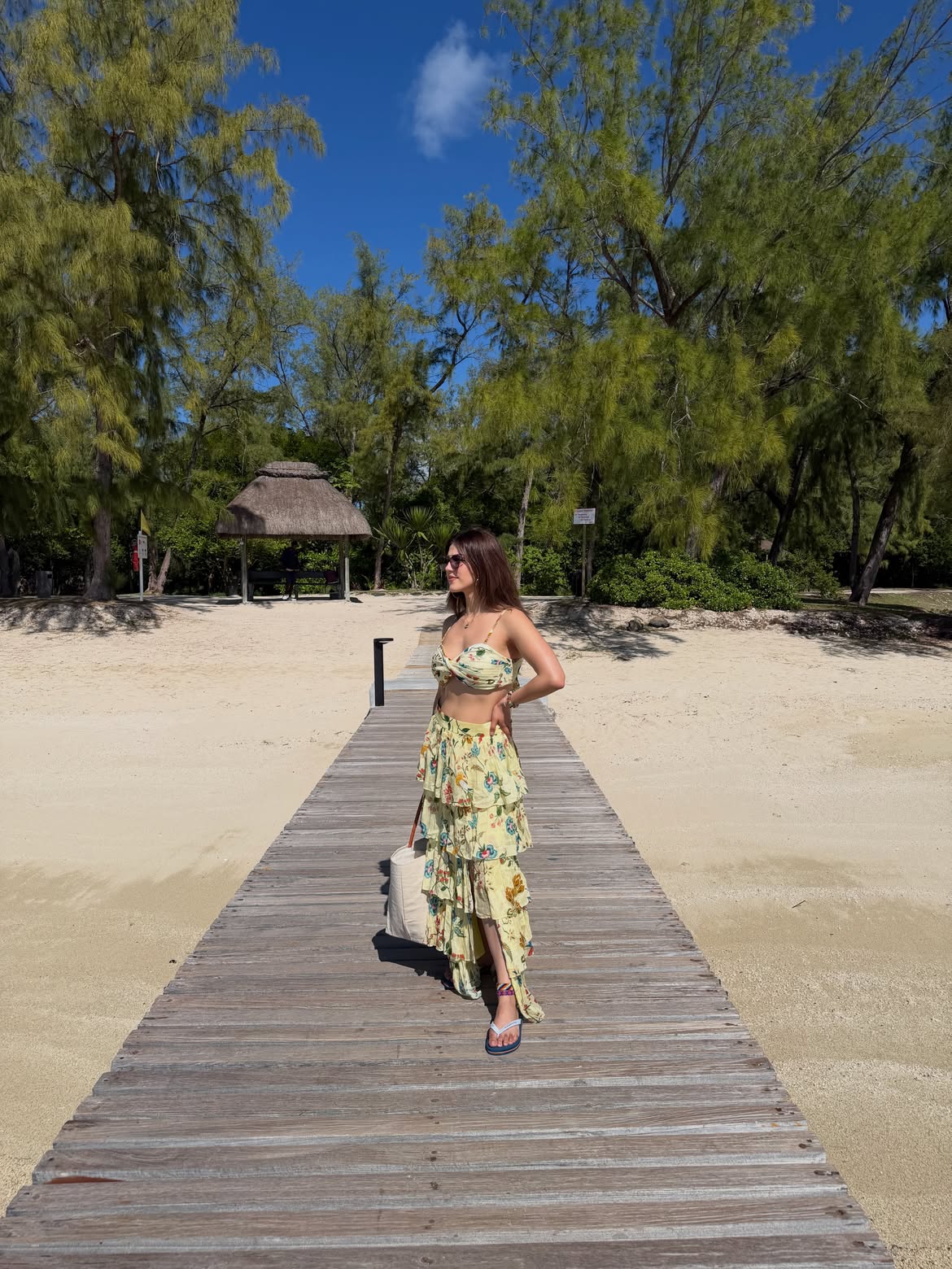 Mehreen Pirzadas Tropical Vacation Look