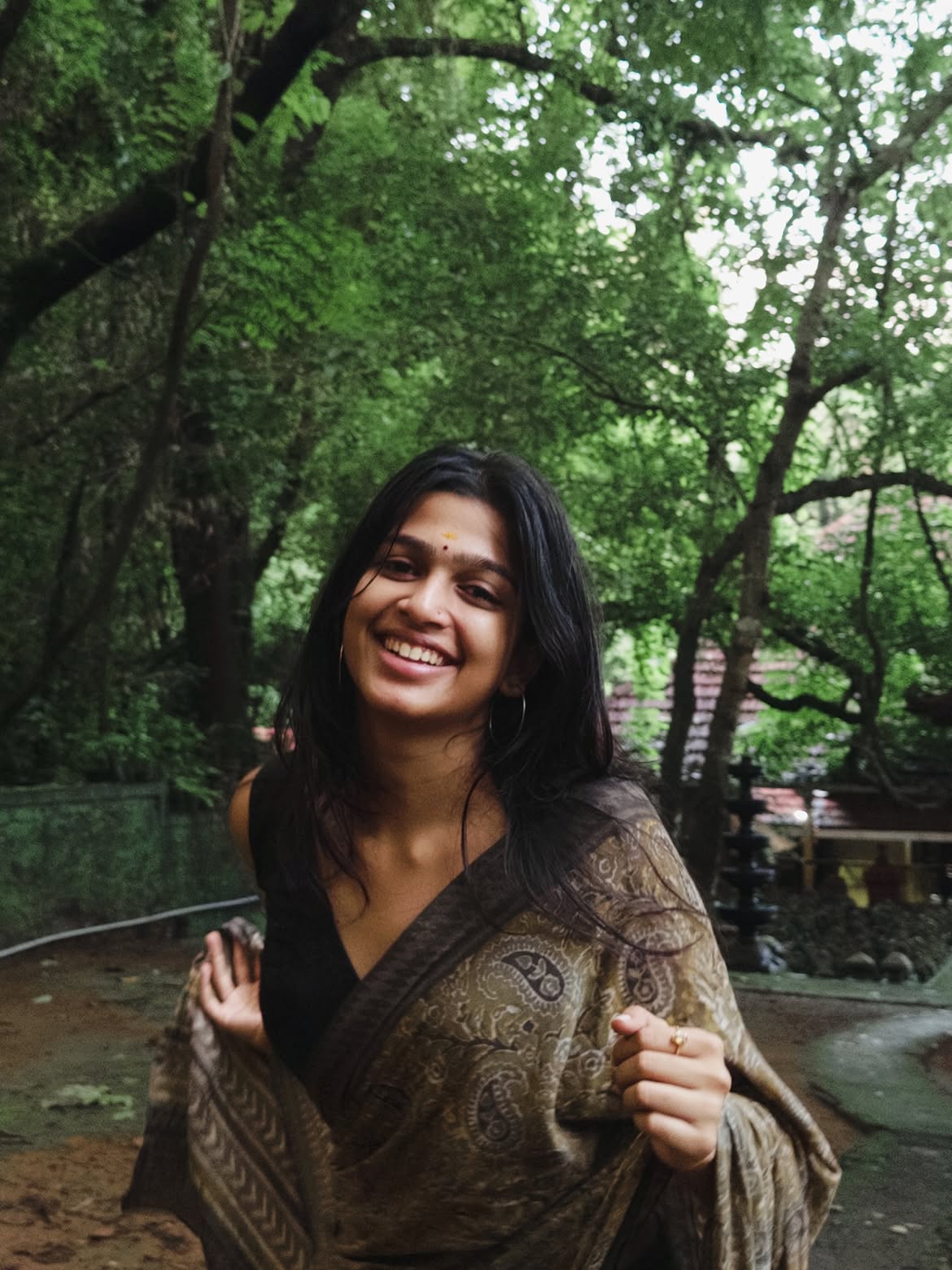 Ananthika Sanilkumar Beams with Natural Charm